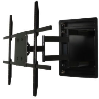 [Open Box] AEONTVMounts 50101 Recessed In Wall TV Mount for 42 to 80 Inch TVs LCD, LED, or Plasma - Extends 28 Inches
