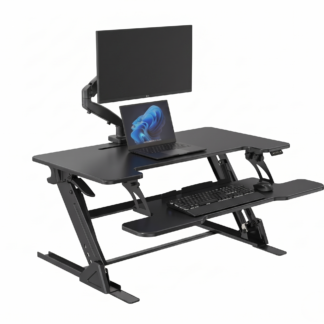 32" Standing Desk Converter with Monitor Arm